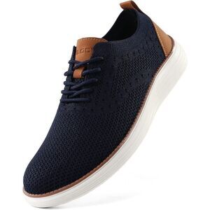 Men's Casual Dress Sneakers Oxfords Business Mesh Breathable Shoes Tennis
